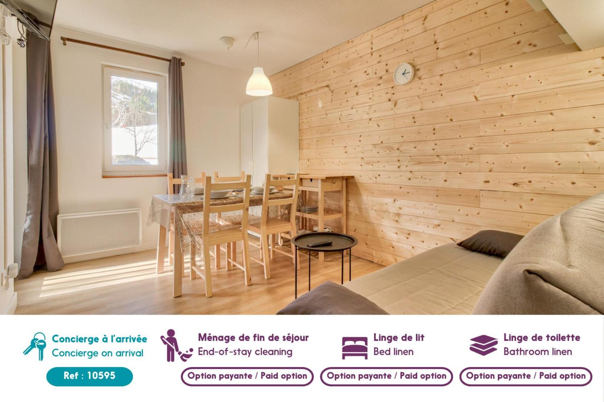 Acces Direct Aux Pistes - Appartement Pour 4 Génos Eksteriør bilde